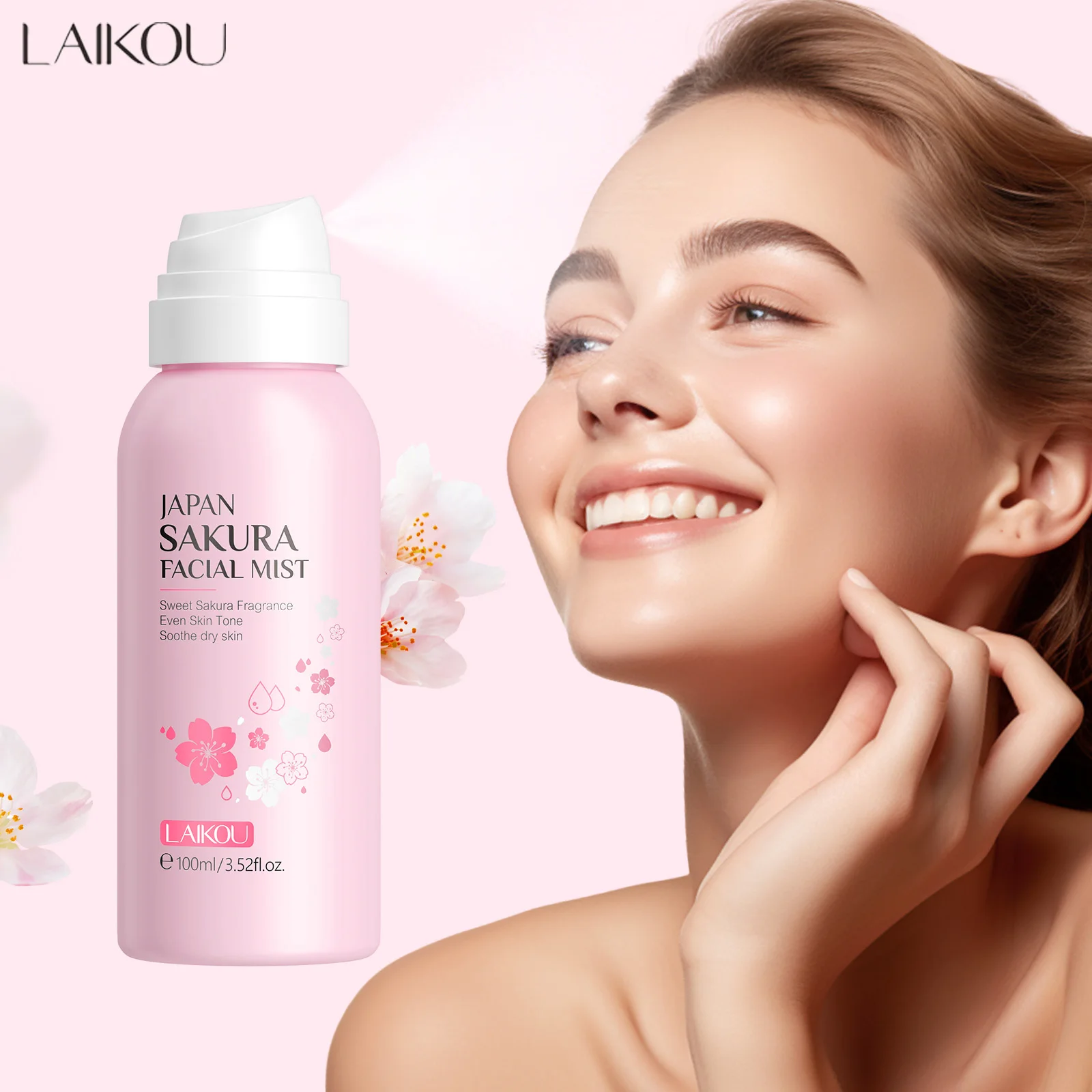 Niacinamide Brightening Serum - LAIKOU Sakura brume pour le visage