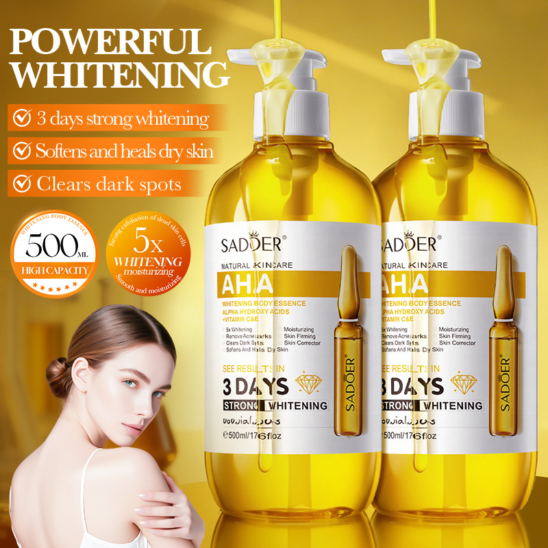 SADOER AHA Essence Corporelle  - Niacinamide Brightening Serum avis et prix