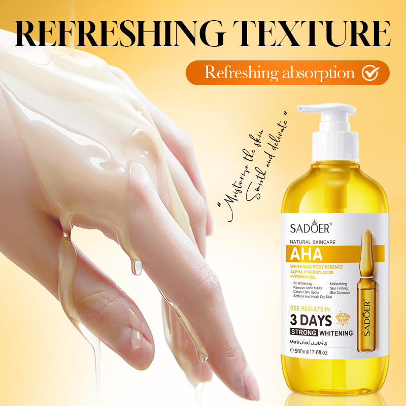 SADOER AHA Essence Corporelle  - Niacinamide Brightening Serum avis et prix