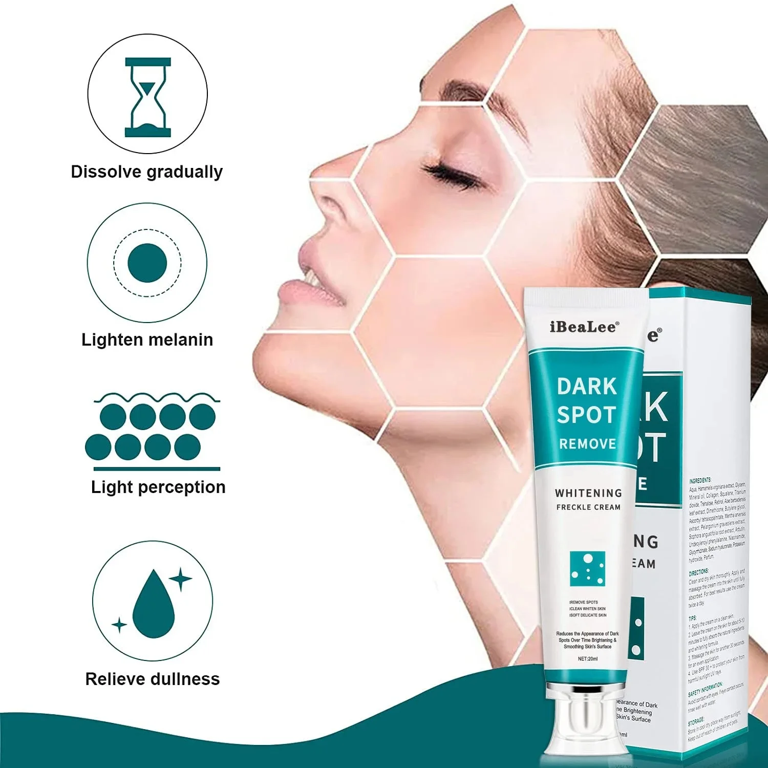 Crème éclaircissante pour le v - Niacinamide Brightening Serum avis et prix