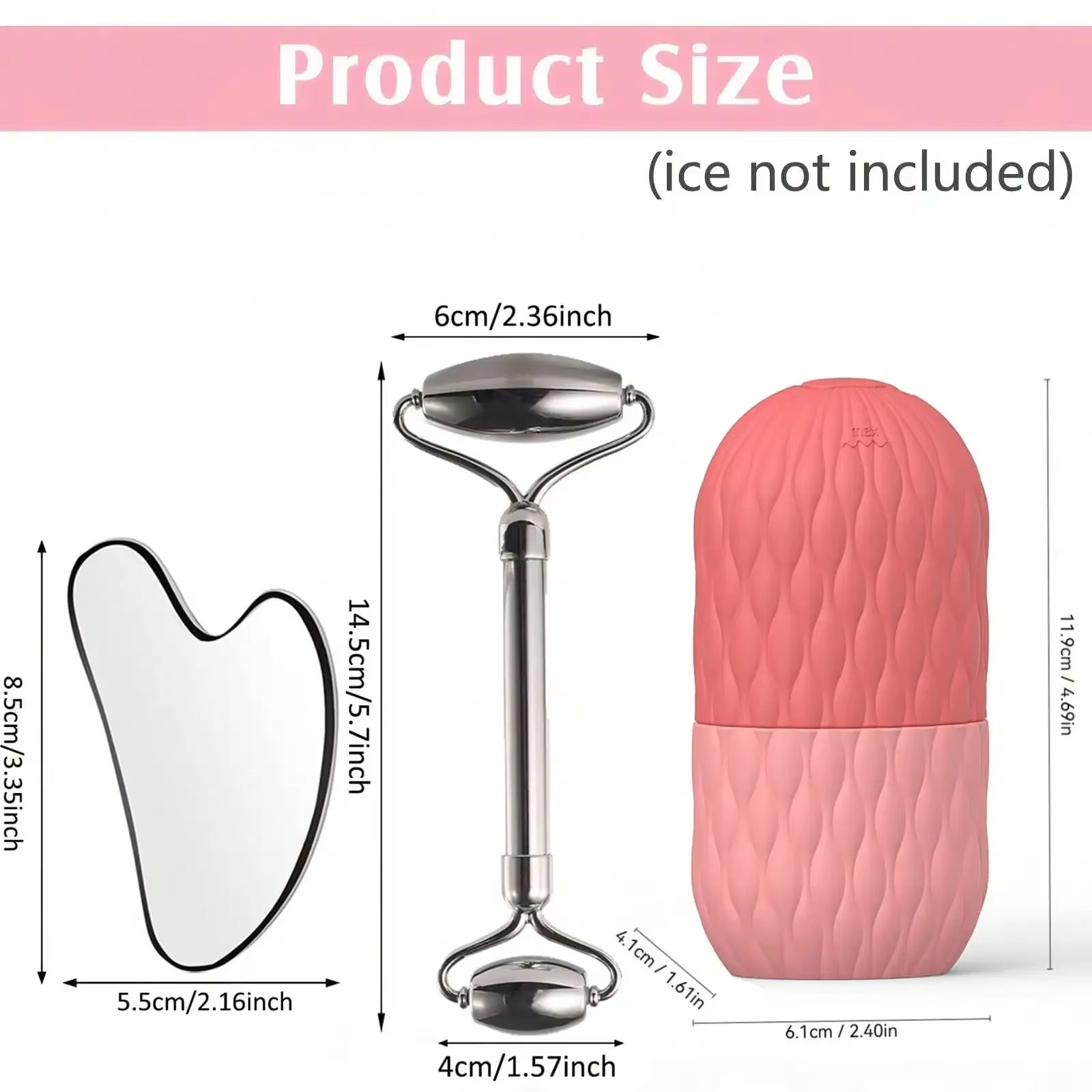 Rouleau de glace et ensemble G - Skincare Qv avis et prix
